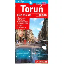 Toru� +6 - plan miasta