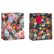 Pan Dragon Torba prezentowa Flower 14x11,5x6,5cm MIX