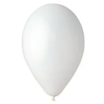 Balony bia�e 30cm 100 szt