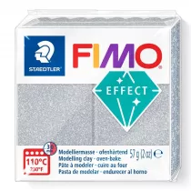 Staedtler Masa termoutwardzalna Fimo 57g srebrny metaliczny