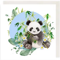 Clear Creations Karnet Swarovski CL2012 Panda