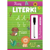 KSIAZECZKA EDUK A4 PISZE LITERKI PISAK SCIER AWM