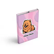 MFP Teczka skrzyd�owa z gumk� A5 Chow Chow