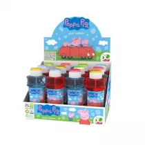Baki mydlane glass Peppa pig 300ml (12szt) Dulcop