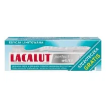 Lacalut Pasta do zbw Perfect White + Szczoteczka 75 ml