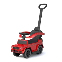 Je�dzik z r�czk� Mercedes Benz G-Class czerwony Baby Mix