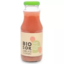 Owocowe Smaki Sok jab�kowo - truskawkowy nfc 250 ml Bio