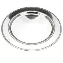Excellent Houseware Zdobiona taca patera okrga dua 39 cm