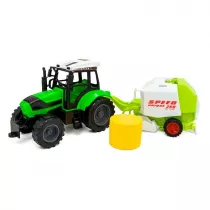 Traktor z przyczep pod kloszem New Fashion Vehicles 101762 Ciuciubabka