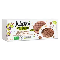 Naten Ciastka z nasionami oblane czekolad mleczn 150 g Bio