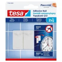 Gw�d� samoprzylepny do p�ytek Tesa 2x2kg bia�y