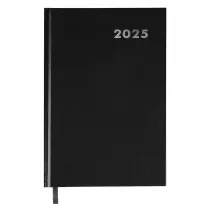 Easy Stationery Kalendarz ksikowy 2025 A5 czarny EASY