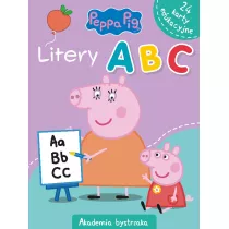 Peppa Pig. Akademia Bystrzaka. Litery A, B, C