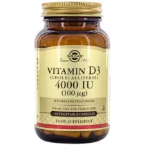 Solgar Witamina D3 4000 IU 100 mcg Suplement diety 120 kaps.