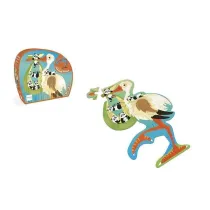 Puzzle konturowe 24 el. Bocian Scratch