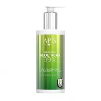 Apis Natural Aloe Vera 99% el aloesowy do twarzy i ciaa 300 ml