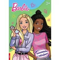 Barbie. Kolorowanka z naklejkami