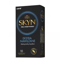 Unimil Skyn Ekstra Nawilane nielateksowe prezerwatywy 10 szt.