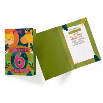 Kukartka Karnet PR-327 Urodziny 6
