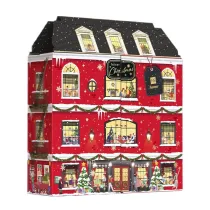 HiSkin Zestaw Home Kalendarz Adwentowy Kamienica �wieczki tealight 11 x 15 ml + �wieczki sojowe w s�oiczkach 11 x 30 ml + dyfuzor zapachowy + zapa�ki do �wiec 24 szt.