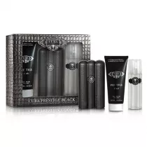 Cuba Original Zestaw dla m�czyzn Woda toaletowa Men Prestige Black+ Woda po goleniu + �el pod prysznic 90 ml + 100 ml + 200 ml