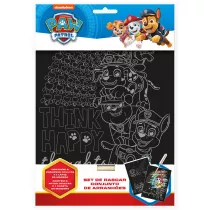 Zestaw kreatywny Wydrapywanka PAW PATROL Psi Patrol PW19756 KIDS EUROSWAN