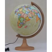 Globus polityczny pod�wietlany 32 cm