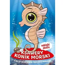 Zwierzakowe kolorowanki. Ksawery Konik Morski
