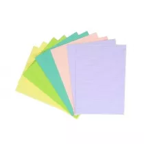 Penword Tektura A4 falista pastelowa 10 szt.