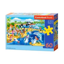 Puzzle 60 el. Dolphinarium Castorland