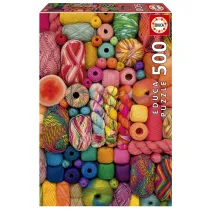 Puzzle 500 el. Kolorowa przdza Educa