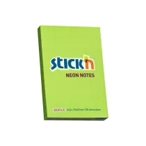 Stickn Notes samoprzylepny neon zielony 76x51 mm