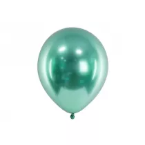 PartyDeco Balony Glossy 30 cm butelkowa ziele� 10 szt.