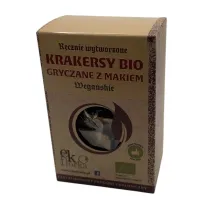 Ekoflorka Krakersy gryczane z makiem 90 g Bio