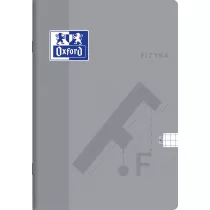 Oxford Zeszyt Fizyka A5 z marginesem kratka, 5 mm, margines 60 kartek