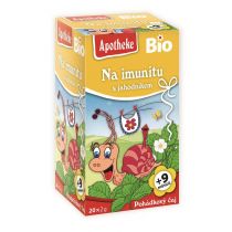 Apotheke Herbatka dla dzieci - na odporność truskawka 40 g Bio