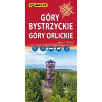Mapa turystyczna - G�ry Bystrzyckie, G�ry Orlickie