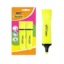 Bic Zakre�lacz Flat Neon ��ty 2 szt.