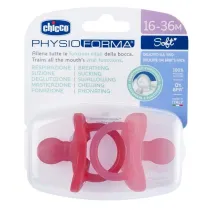 Chicco Smoczek uspokajajcy Soft rowy 16-36m 2 szt.
