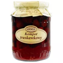 Krokus Kompot truskawkowy 680 g