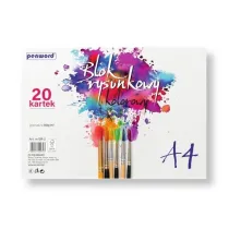 Penword Blok rysunkowy A4 kolor 80g 20 kartek