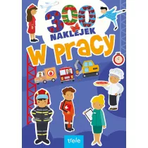 300 naklejek. W pracy