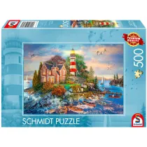 Puzzle PQ 500 el. Latarnia morska Schmidt
