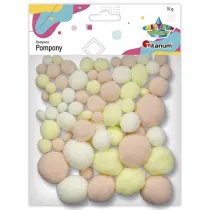 Titanum Pompony poliestrowe 10/15/20/25/30mm 15g