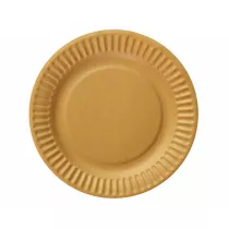 Godan Talerzyki papierowe z�ote 18cm 6 szt.