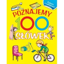 Poznajemy 100 s��wek. Ksi��ka z naklejkami