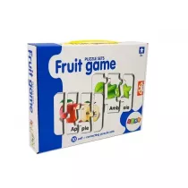 Puzzle edukacyjne 10 el. Owoce LeanToys