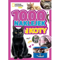 1000 naklejek. Koty. National Geographic Kids