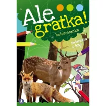 Malowanka B5 Ale gratka  Zwierz�ta z lasu SKRZAT 071276