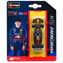 Bburago Model 1:64 BOLID F1 Red Bull Racing RB21 Yuki Tsunoda 18-58003